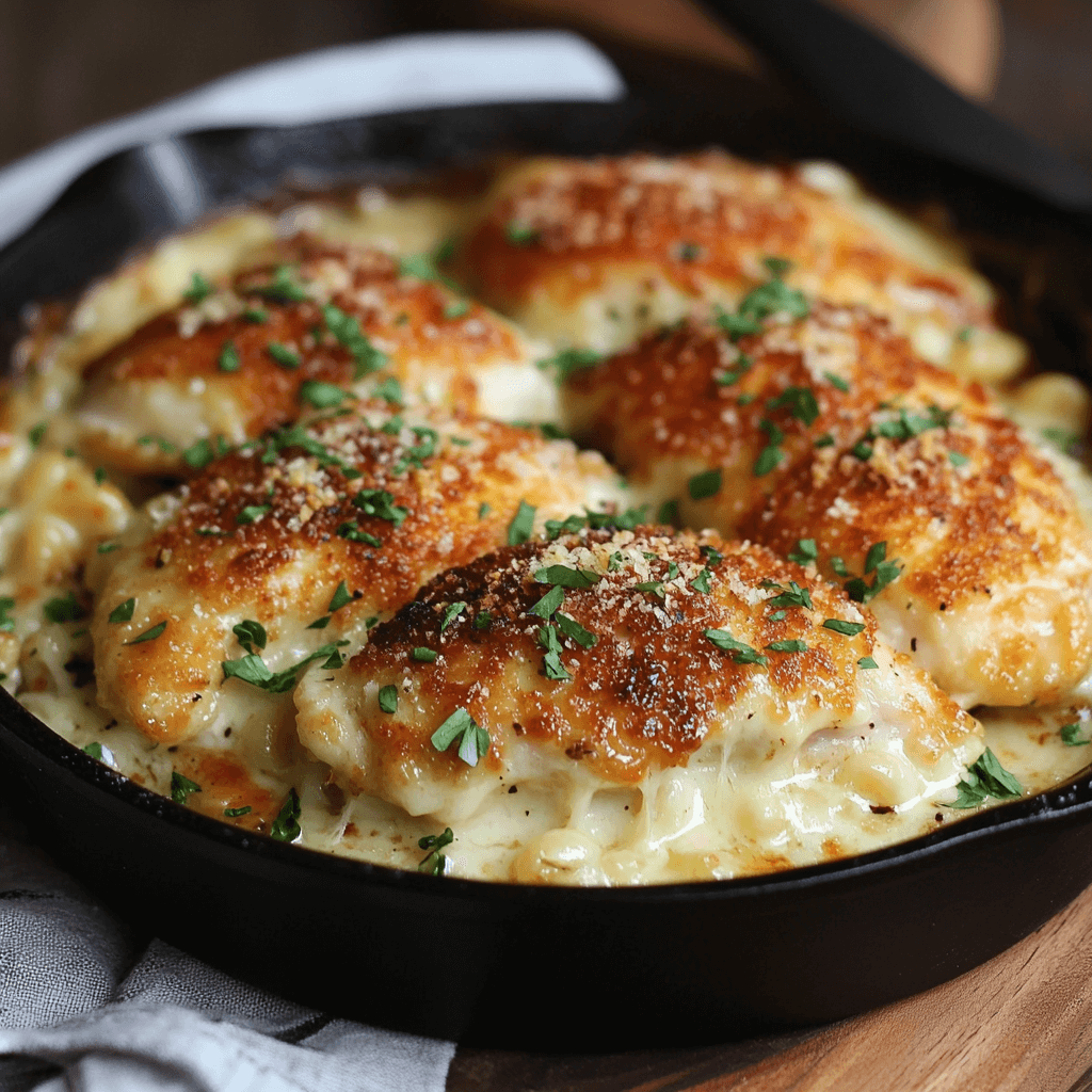 Mac and Cheese Chicken Dish