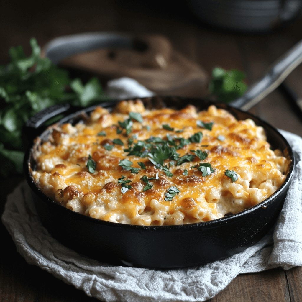 smoked mac and cheese