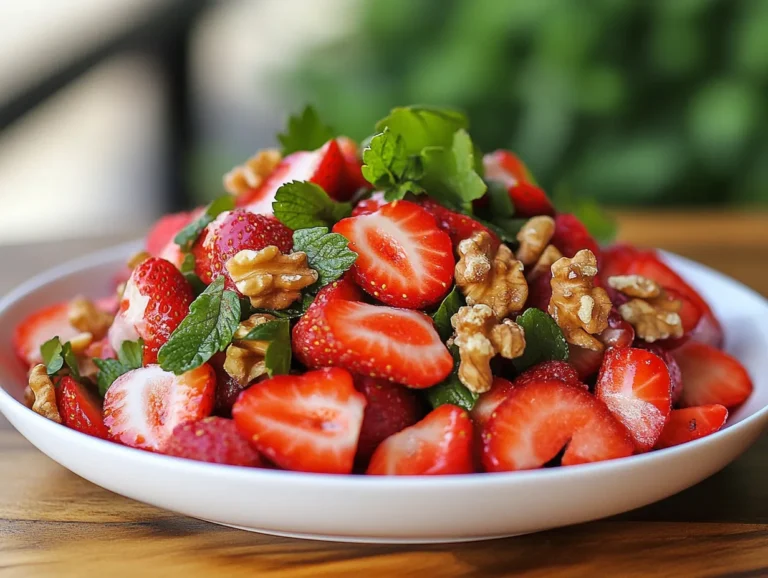 alt=Strawberry Walnut Summer Salad
